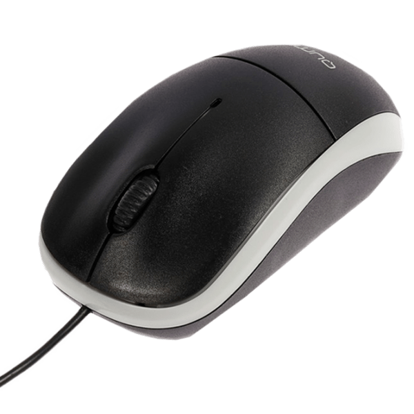 Mouse Qumo M65 Black Cu fir, 1000 dpi photo 3