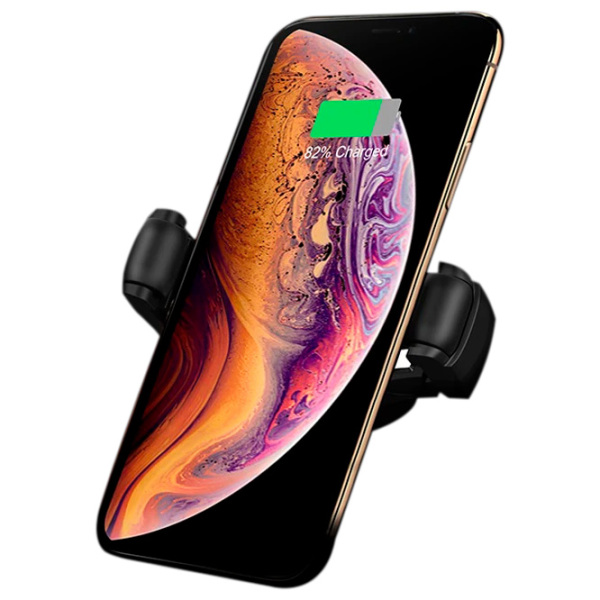 Автомобильный держатель Hoco S1 Wireless Серый  photo 2