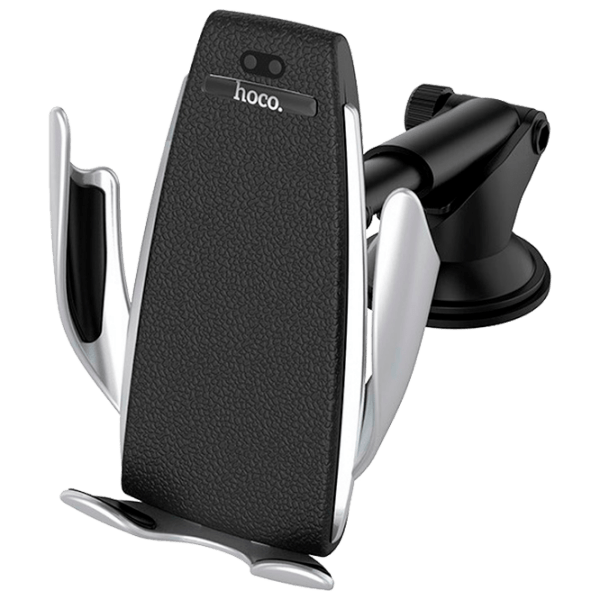 Încărcător auto Hoco CA34 Wireless Silver  photo 1