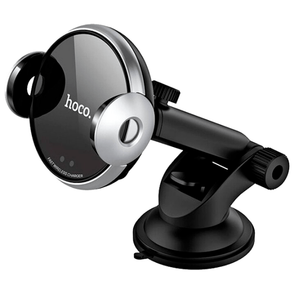 Автомобильный держатель Hoco CA48 Wireless Черный  photo 1