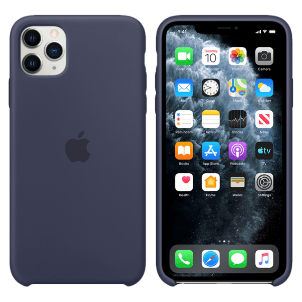 Husă pentru smartphone Apple iPhone 11 Pro Max (MX0G2ZM/ A) Midnight Blue Apple, TPU, Back photo 3