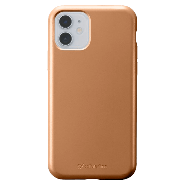 Husă pentru smartphone Apple iPhone 11 (Sensation) Bronze Brown Cellularline, TPU, Back photo 1