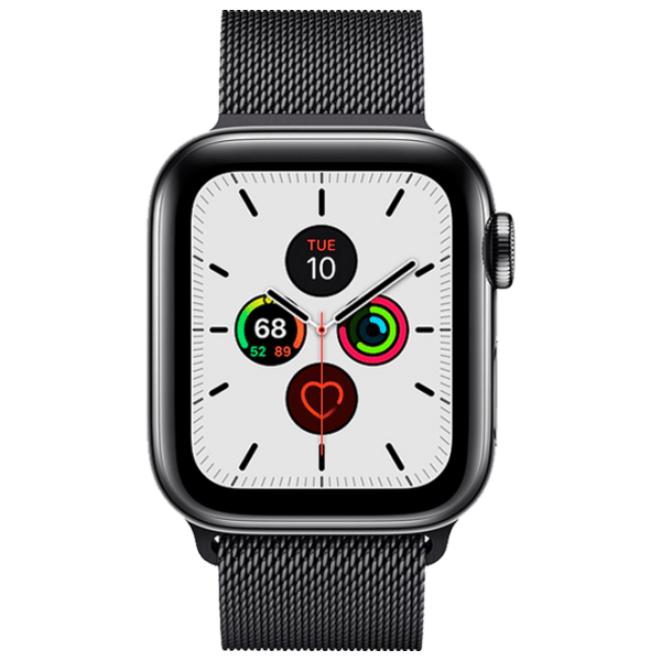 Ceas inteligent Apple Watch Series 5 Black 1.78" | 44mm | Oțel inoxidabil/ Oțel inoxidabil
| MWWL2 photo 2