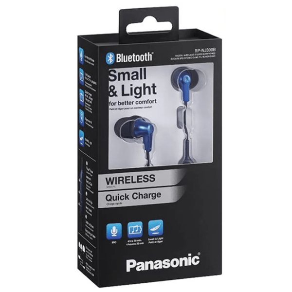 Căști Panasonic RP-NJ300BGCA Blue Fără fir / Personal / In ear photo 5