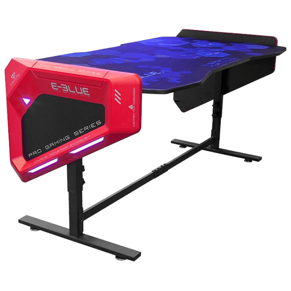 Masa Gaming E-Blue RGB Pro EGT003, Blue  photo 1