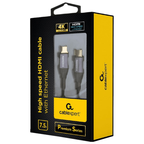 Cablu video Cablexpert CCBP-HDMI-7.5M HDMI/ HDMI Black  photo 3