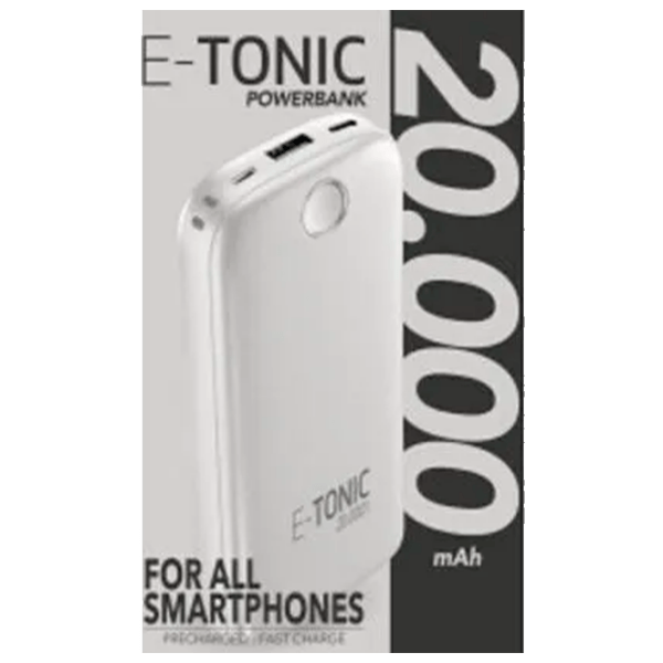 Power Bank 20000 мАч Cellularline E-Tonic Белый  photo 3