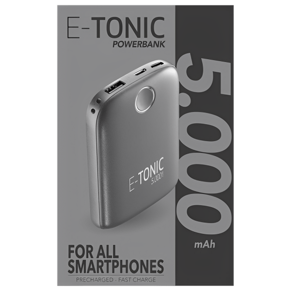 Power Bank 5000 мАч Cellularline E-Tonic Черный  photo 4