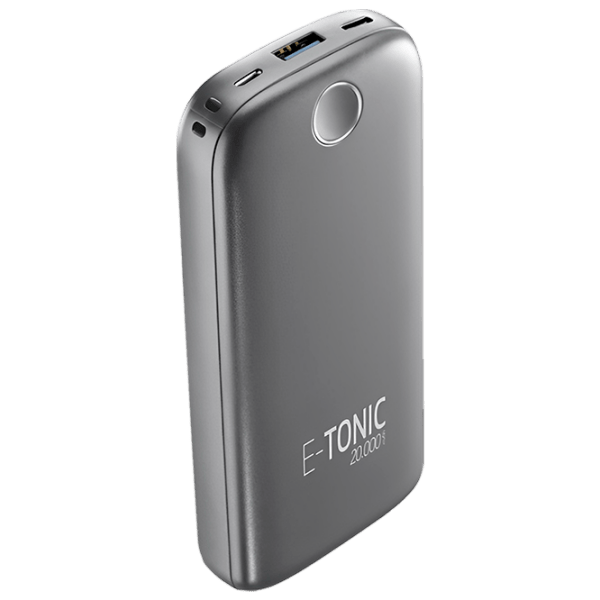 Power Bank 20000 мАч Cellularline E-Tonic Черный  photo 1