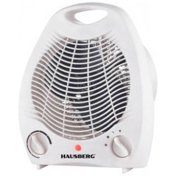 Тепловентилятор HAUSBERG HB-8501 W Белый 2000 Вт, Механическое photo 3