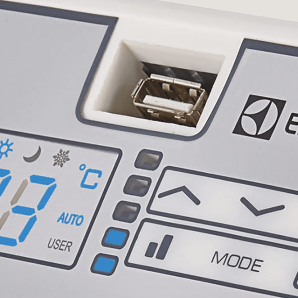 Конвектор Electrolux ECH/AGI-1800 EU Белый 20 м², 1800 Вт, Электронное, Напольная photo 4