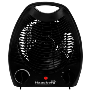 Încălzitor cu ventilator HAUSBERG HB-8501 B Black 2000 W, Mecanic
