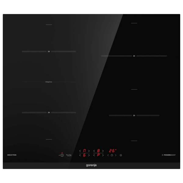 Plită încorporabilă cu inducție Gorenje IT 643 BCSC Black Vitroceramică, 7200 W photo 2