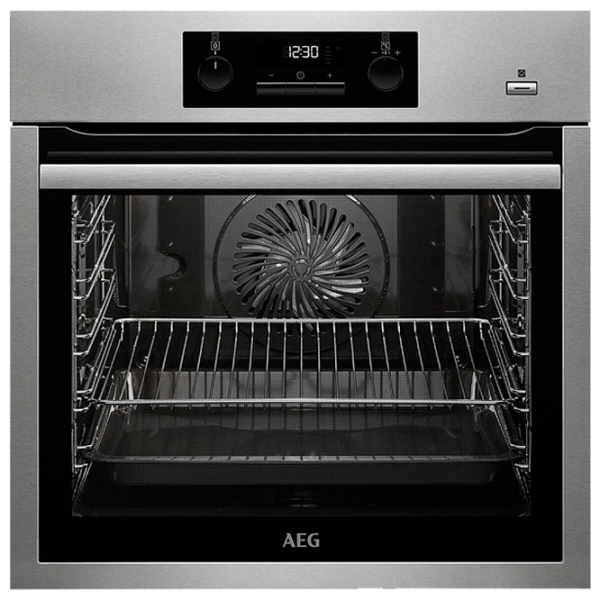 Cuptor electric AEG BPS351120M, Inox Black  photo 1