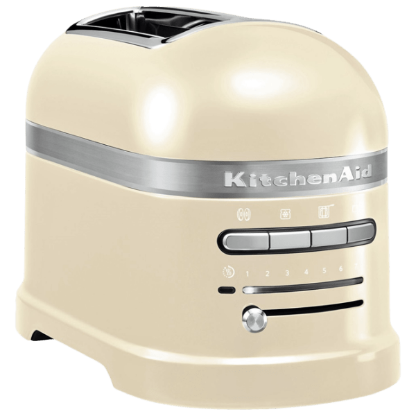 Тостер KitchenAid 5KMT2204EAC Бежевый 1250 Вт, Количество степеней обжаривания: 7 photo 1