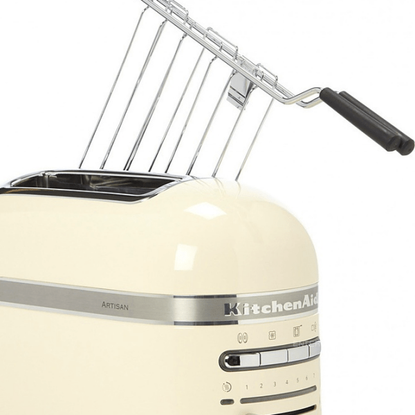 Тостер KitchenAid 5KMT2204EAC Бежевый 1250 Вт, Количество степеней обжаривания: 7 photo 4