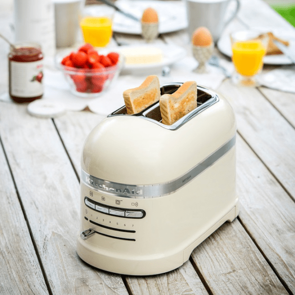 Тостер KitchenAid 5KMT2204EAC Бежевый 1250 Вт, Количество степеней обжаривания: 7 photo 6