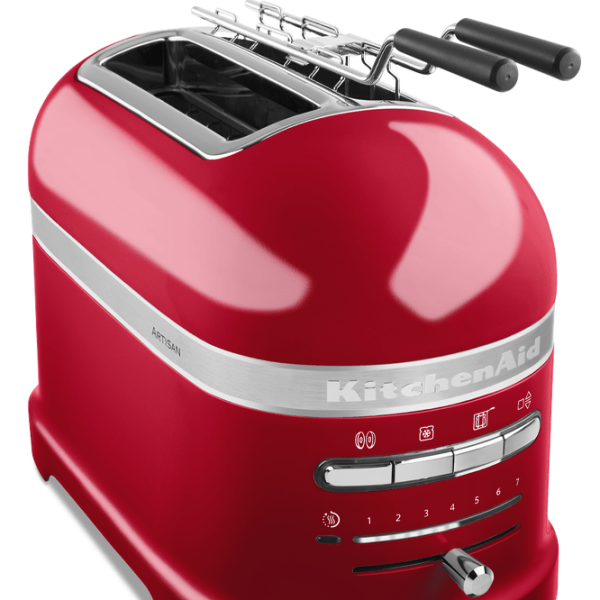 Тостер KitchenAid 5KMT2204ECA Красный 1250 Вт, Количество степеней обжаривания: 7 photo 5