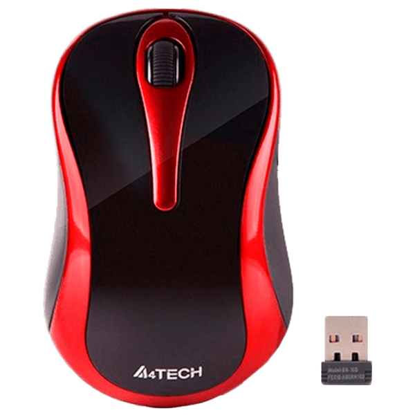 Mouse A4Tech G3-280N-2 Black Fără fir, 1000 dpi photo 1