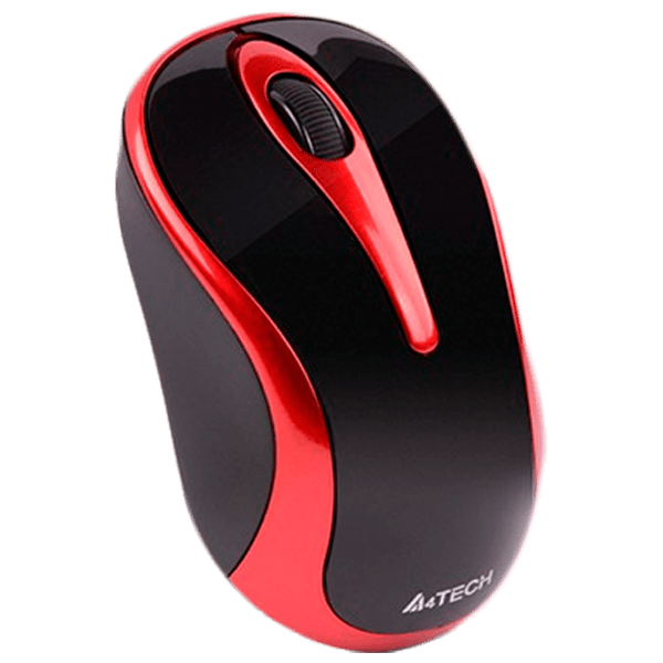 Mouse A4Tech G3-280N-2 Black Fără fir, 1000 dpi photo 2