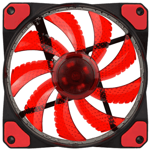 Ventilator de carcasă Gamemax GaleForce GMX-GF12R Red  photo 2