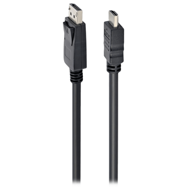 Кабель видео Cablexpert CC-DP-HDMI-3M DisplayPort / HDMI Черный  photo 1