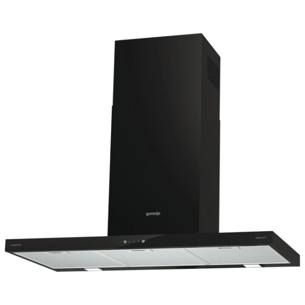 Hotă Gorenje WHT 9 SYB Black 90 cm, Recirculare, 650 m³/h photo 1