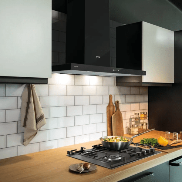 Hotă Gorenje WHT 9 SYB Black 90 cm, Recirculare, 650 m³/h photo 7