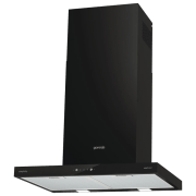 Hotă Gorenje WHT 6 SYB Black 60 cm, Recirculare, 650 m³/h