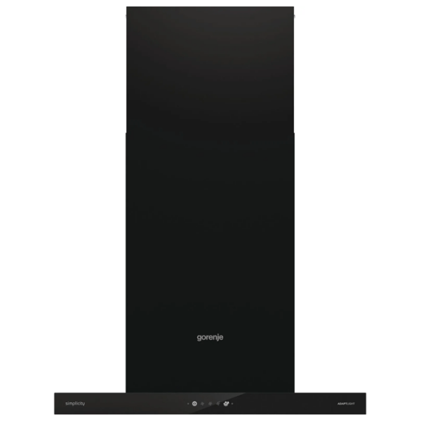 Hotă Gorenje WHT 6 SYB Black 60 cm, Recirculare, 650 m³/h photo 2