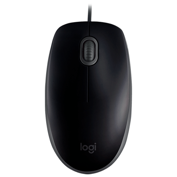 Мышь Logitech B110 Черный Проводная, 1000 dpi photo 1
