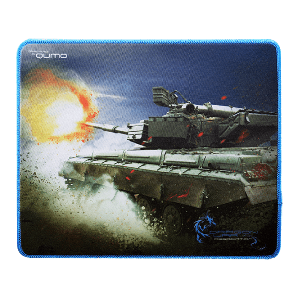 Коврик для мышки Qumo Tank Синий 280 x 230 x 3 мм photo 1