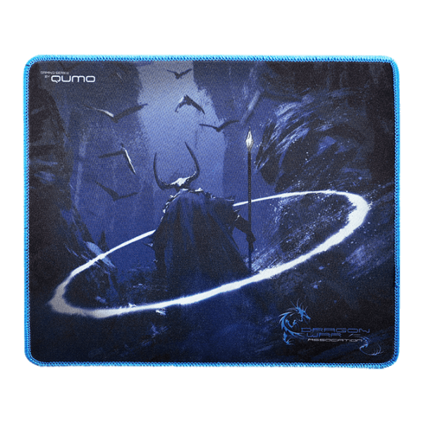 Коврик для мышки Qumo Necromancer Синий  photo 1