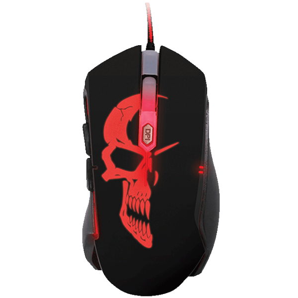 Mouse Qumo Axe Black Cu fir / 2400 dpi photo 1