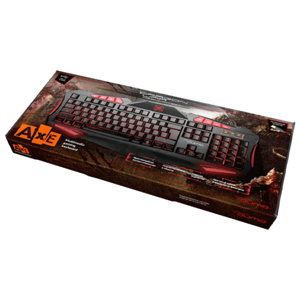 Клавиатура Qumo Axe Черный Игровой, Проводная photo 2