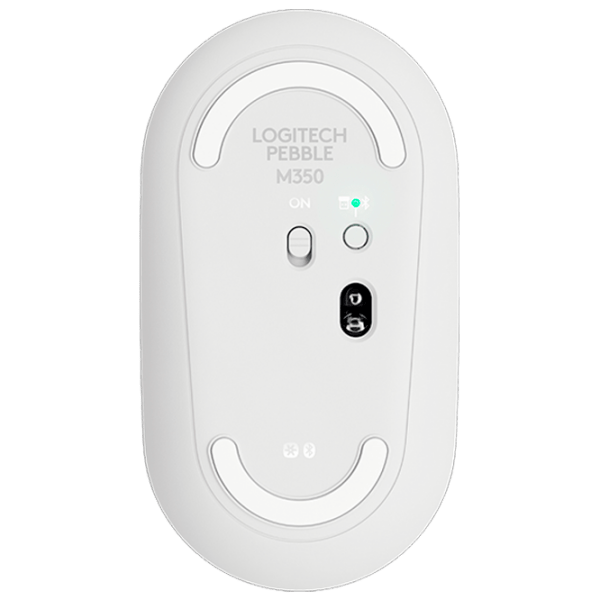 Мышь Logitech M350 Белый Беспроводные, 1000 dpi photo 3