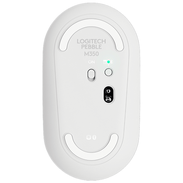 Мышь Logitech M350 Белый Беспроводные, 1000 dpi photo 3