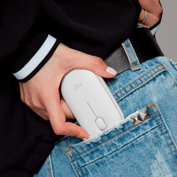 Мышь Logitech M350 Белый Беспроводные, 1000 dpi photo 5