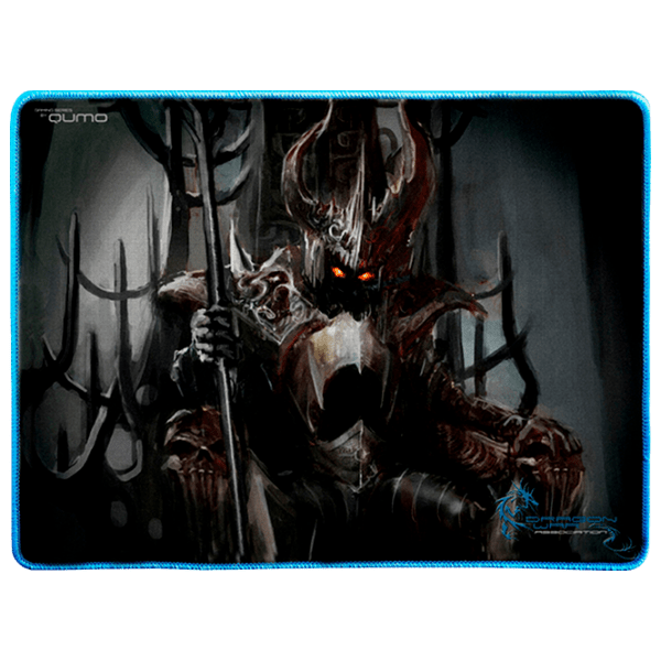 Covoraș pentru mouse Qumo Dead King Blue Gray 360 x 270 x 3 mm photo 1