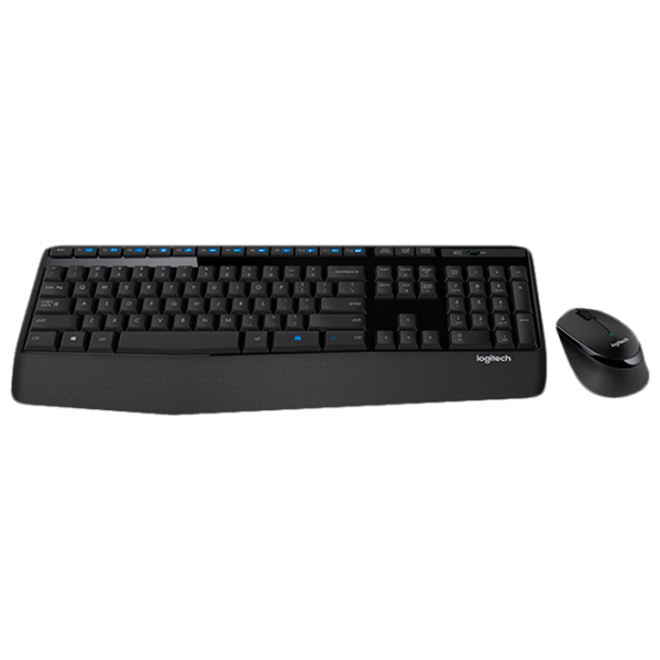 Клавиатура Logitech MK345 Черный Для дома и офиса, Беспроводные photo 1