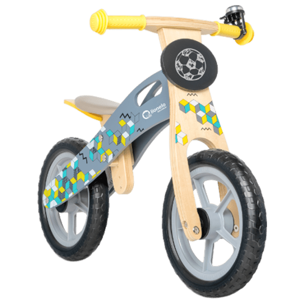 Bicicletă fără pedale Lionelo Casper 12" () Gray Pentru copii photo 1