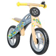 Bicicletă fără pedale Lionelo Casper 12" () Gray Pentru copii