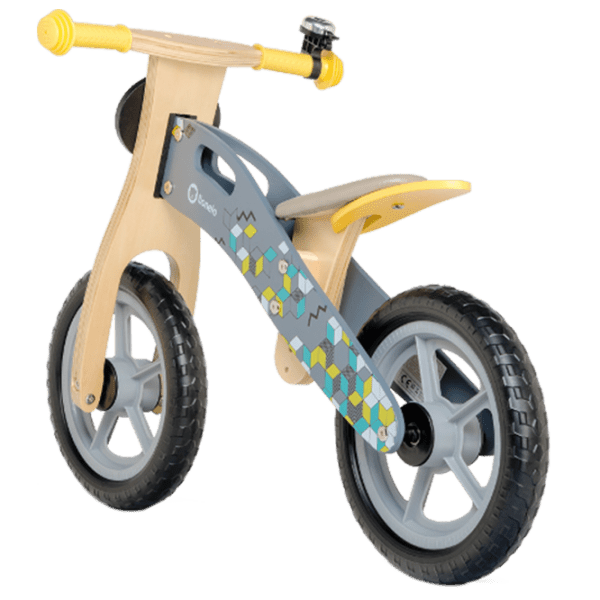 Bicicletă fără pedale Lionelo Casper 12" () Gray Pentru copii photo 2