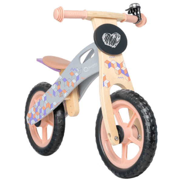 Bicicletă fără pedale Lionelo Casper 12" () Pink Pentru copii photo 1