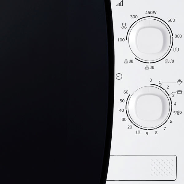 Микроволновая печь Samsung ME81KRW-1/ BW Белый Соло, 23 л, 800 Вт photo 5