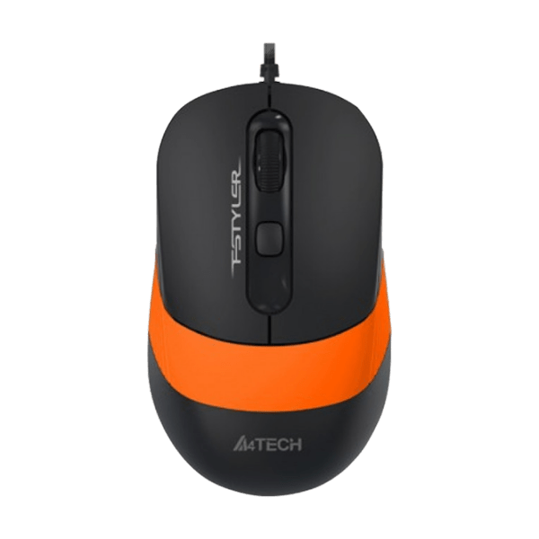 Mouse A4Tech FM10 Orange Cu fir, 1600 dpi photo 1
