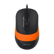 Mouse A4Tech FM10 Orange Cu fir, 1600 dpi