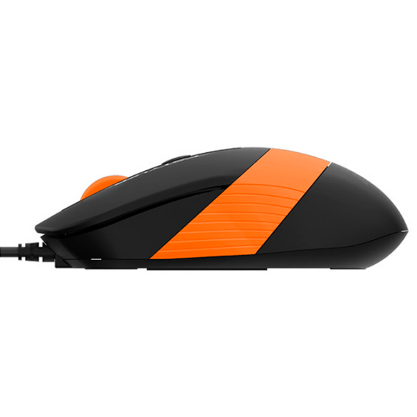 Mouse A4Tech FM10 Orange Cu fir, 1600 dpi photo 5