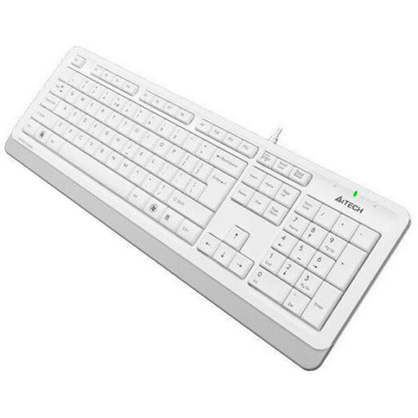 Клавиатура A4Tech FK10 Белый Для дома и офиса, Проводная photo 4