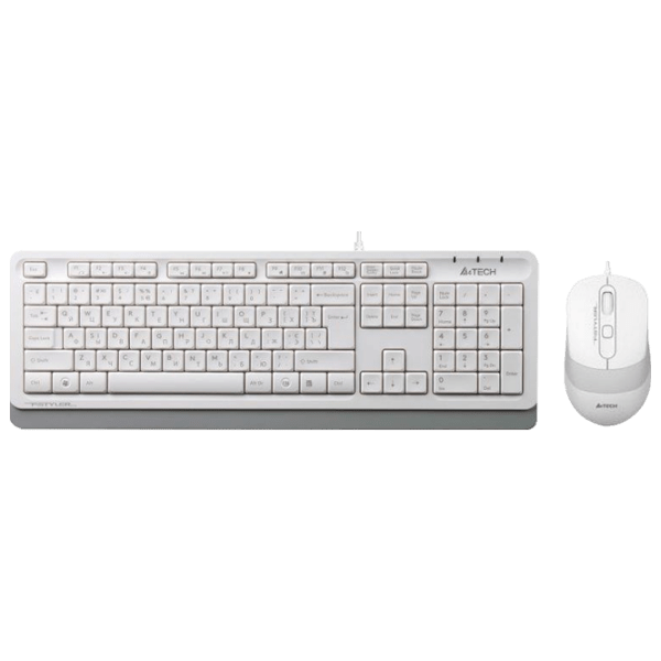 Набор A4Tech FG1010 Белый Для дома и офиса, Беспроводные photo 1